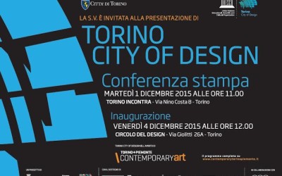 Torino City of Design 2015 – Il Programma Completo