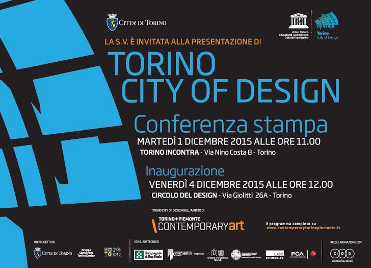 Torino City of Design 2015 – Il Programma Completo